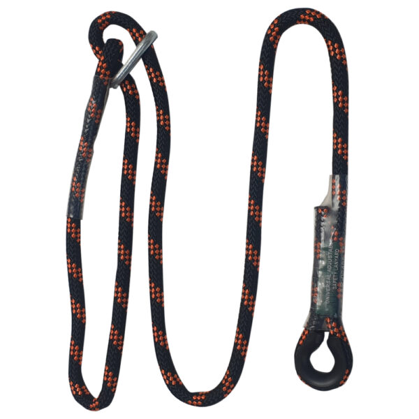 Adjustable Length Rope Lanyard with Carabiners – AR-02405/1.0 – 1m