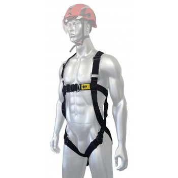 ARESTA Scaffolder Kit 8E - Double Point Elasticated Safety Harness - Elasticated Webbing Lanyard - Kit Bag
