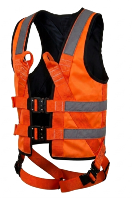 AR-01012H ARESTA Hi-Vis Jacket Harness EEZE-KLICK Buckles - 3XL