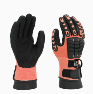 AY-626 L ARESTA Large Cut-Resistant Impact Glove with Integrated Tether Point.